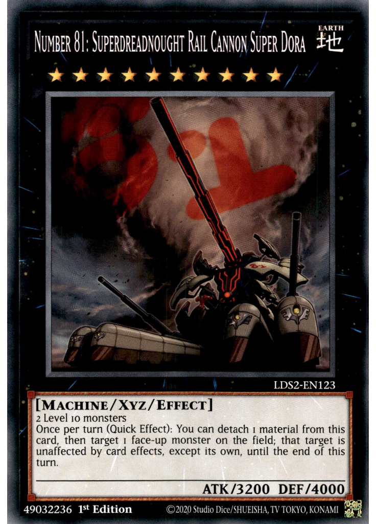 Number 81: Superdreadnought Rail Cannon Super Dora