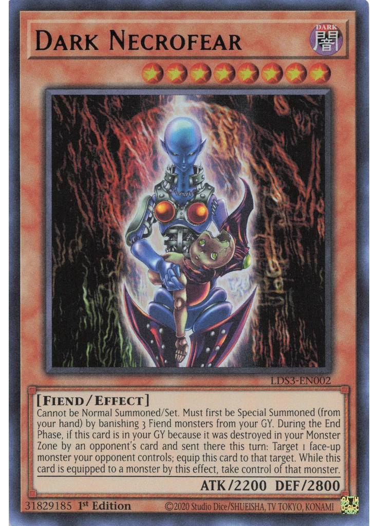 Dark Necrofear (Ultra Rare 1st Edition Blue)