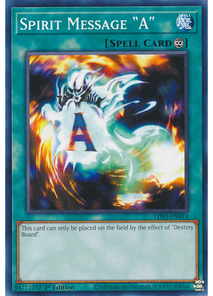 Spirit Message "A"
