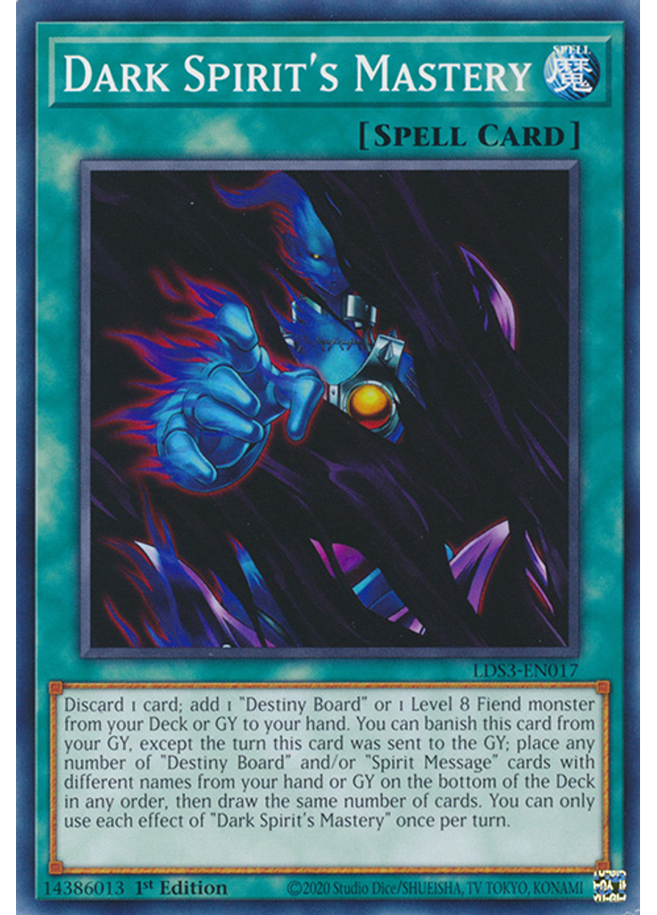 Dark Spirit's Mastery