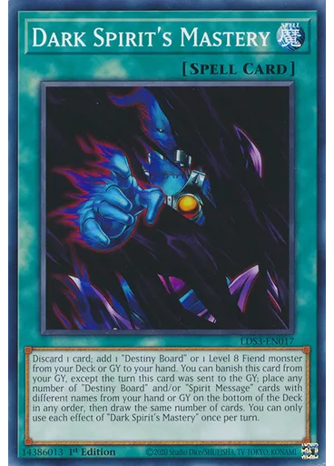 Dark Spirit's Mastery
