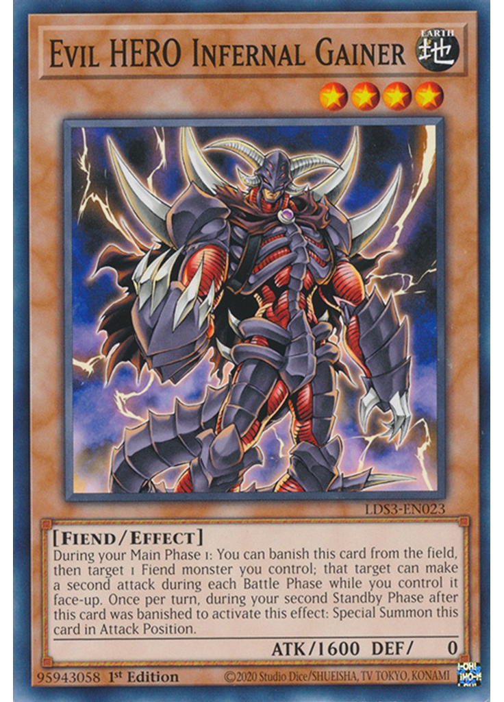 Evil HERO Infernal Gainer