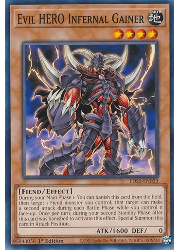 Evil HERO Infernal Gainer