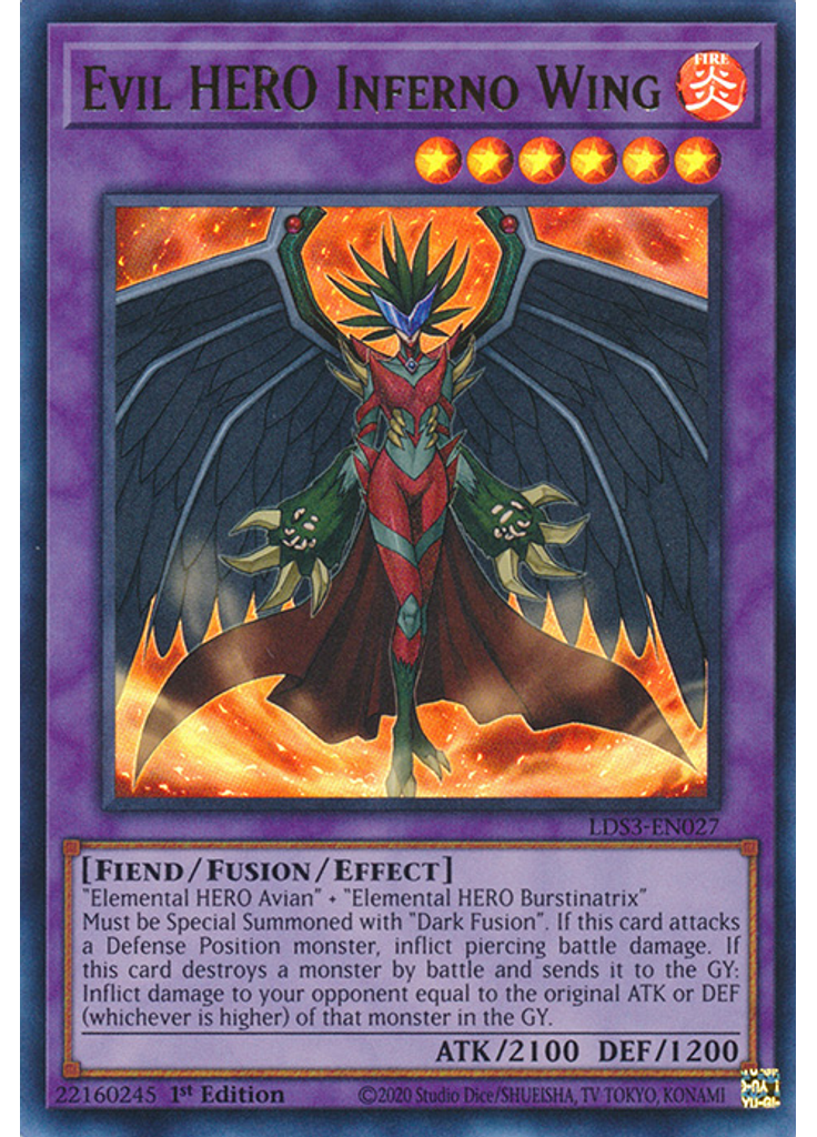 Evil HERO Inferno Wing