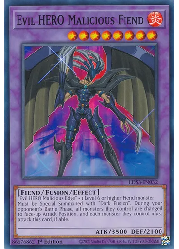Evil HERO Malicious Fiend