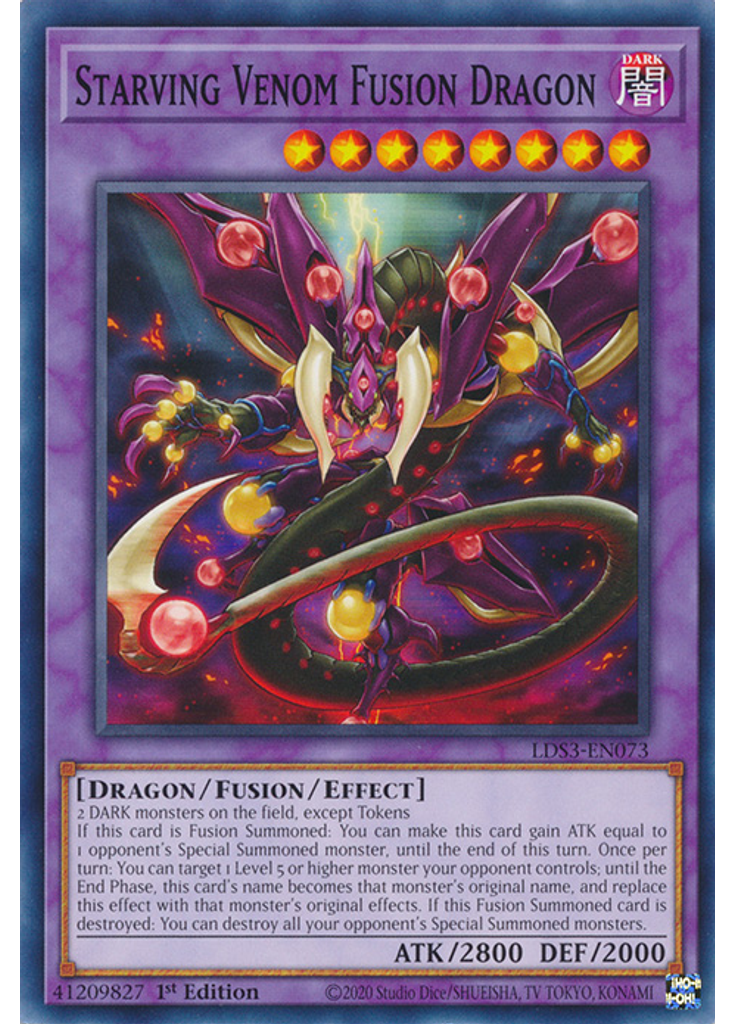 Starving Venom Fusion Dragon
