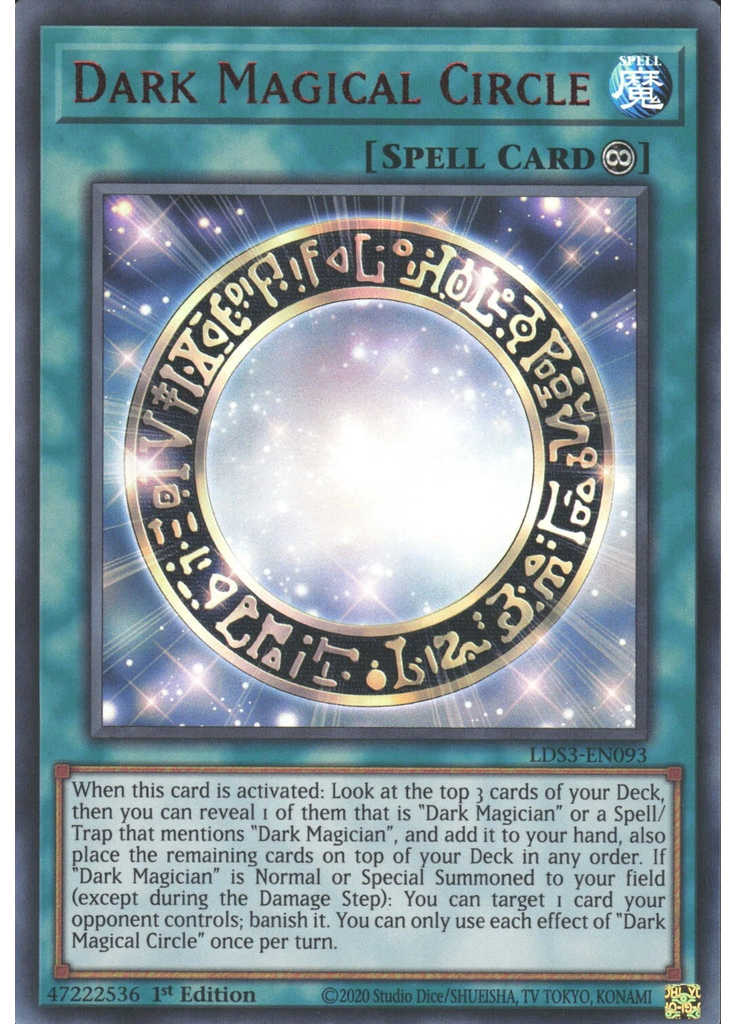 Dark Magical Circle (Ultra Rare 1st Edition Red)