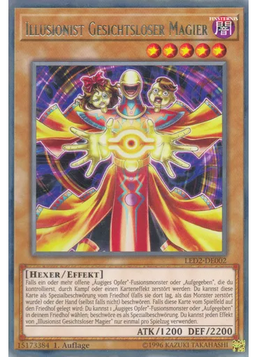 Illusionist Gesichtsloser Magier