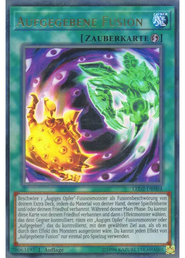 Aufgegebene Fusion