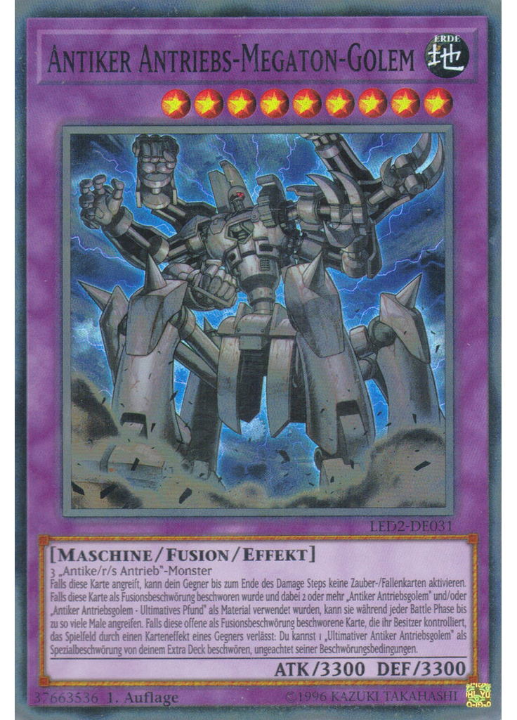 Antiker Antriebs-Megaton-Golem