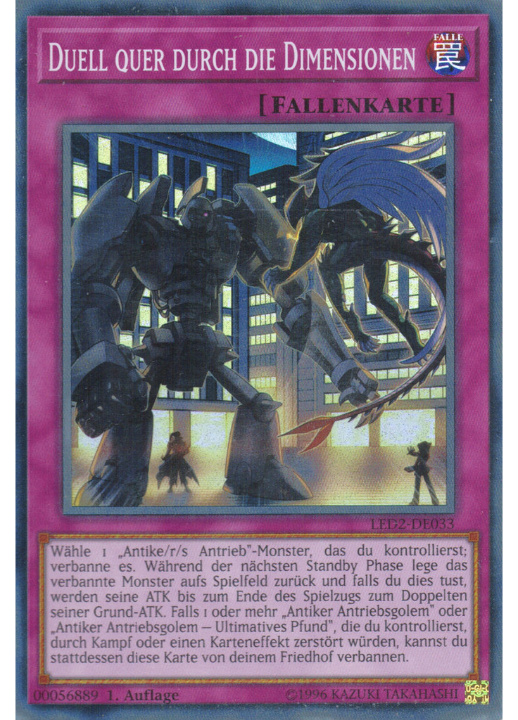 Duell quer durch die Dimensionen