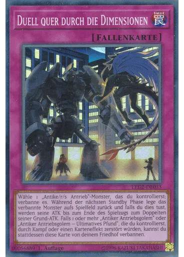 Duell quer durch die Dimensionen