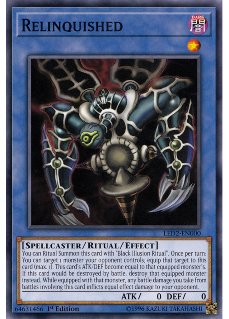 Relinquished