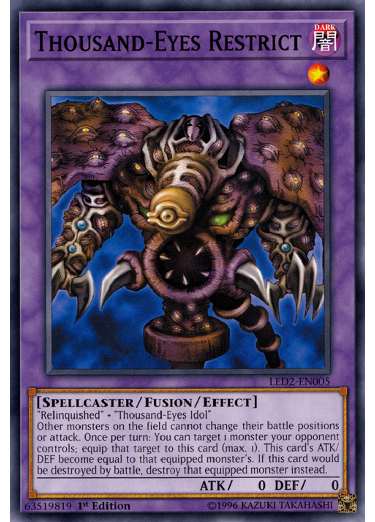 Thousand-Eyes Restrict