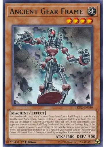 Ancient Gear Frame — Legendary Duelists: Ancient Millennium