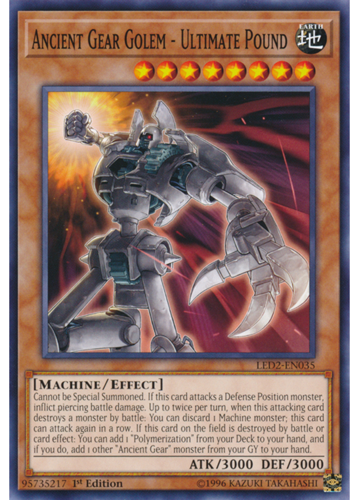 Ancient Gear Golem - Ultimate Pound