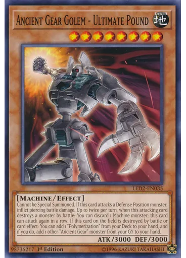 Ancient Gear Golem - Ultimate Pound