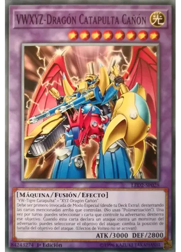 VWXYZ-Dragón Catapulta Cañón