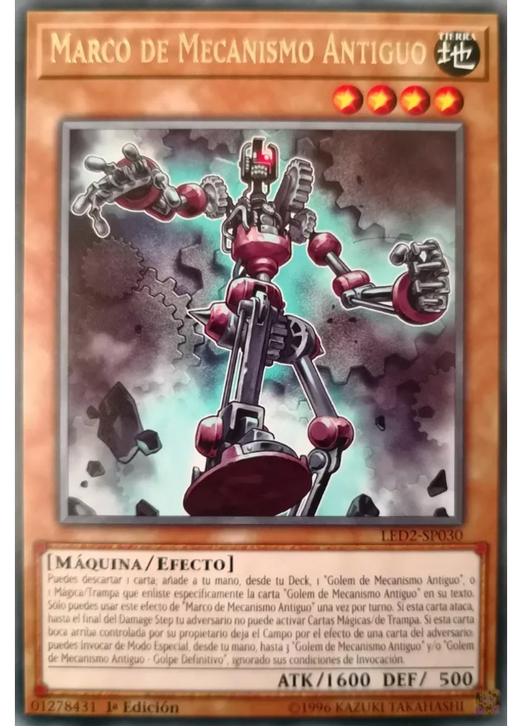 Marco de Mecanismo Antiguo