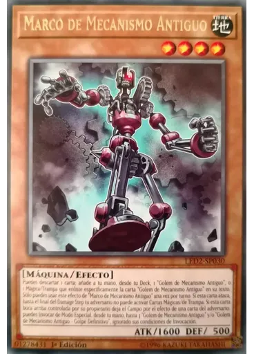 Marco de Mecanismo Antiguo