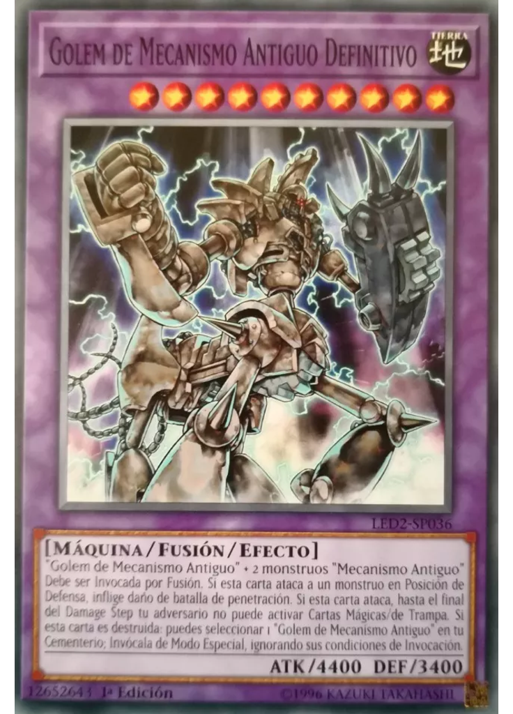 Golem de Mecanismo Antiguo Definitivo