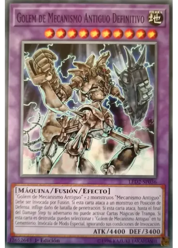 Golem de Mecanismo Antiguo Definitivo