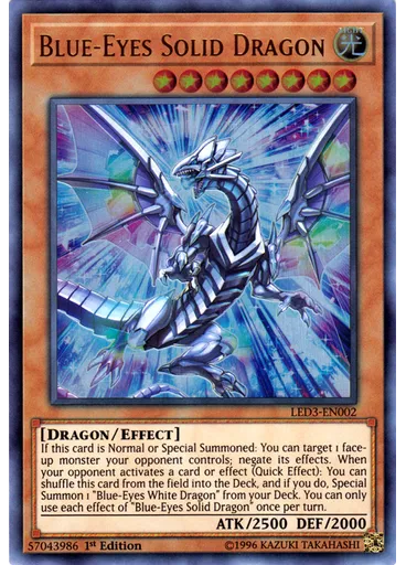 Blue-Eyes Solid Dragon