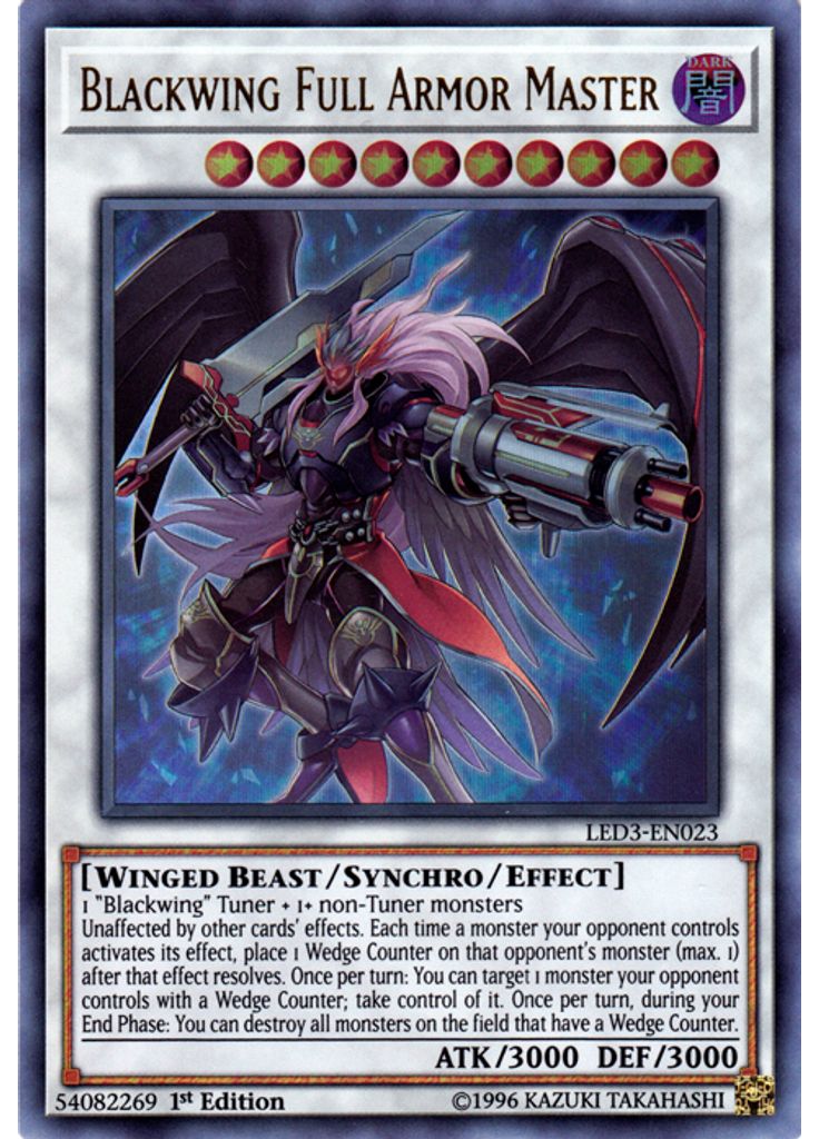 Blackwing Full Armor Master