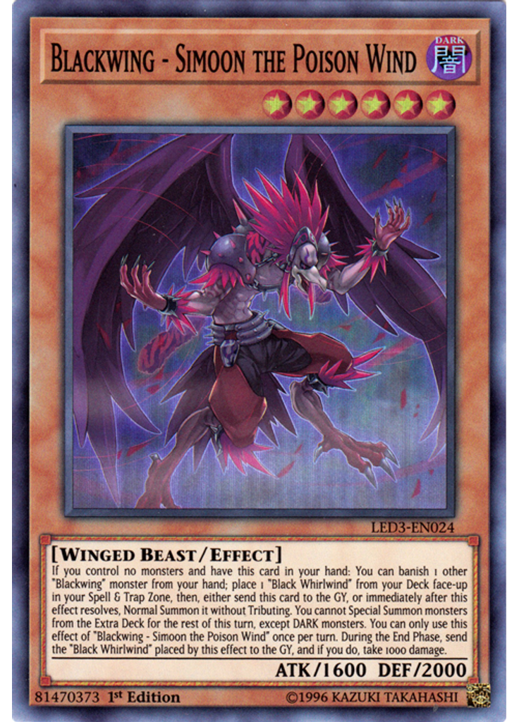 Blackwing - Simoon the Poison Wind