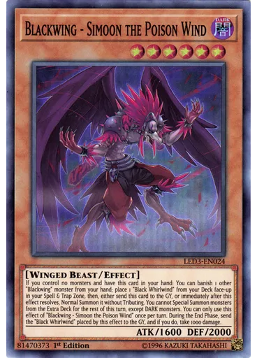 Blackwing - Simoon the Poison Wind
