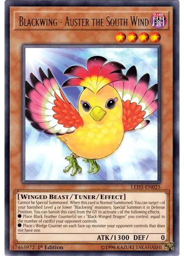 Blackwing - Auster the South Wind — Legendary Duelists: White Dragon Abyss