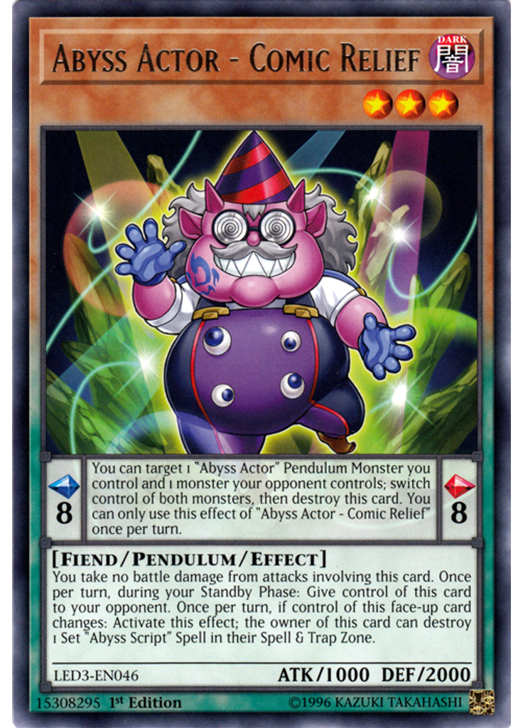 Abyss Actor - Comic Relief