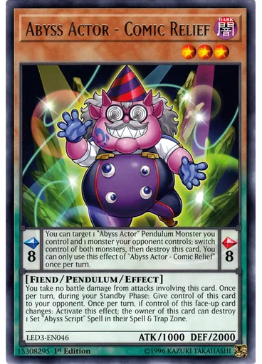 Abyss Actor - Comic Relief