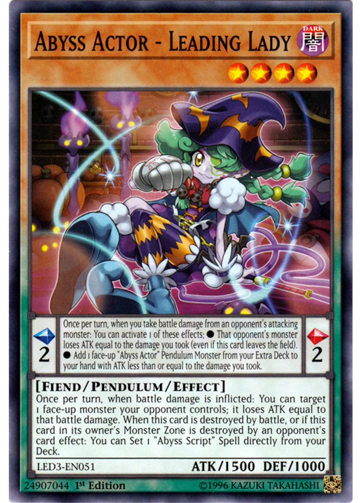 Abyss Actor - Leading Lady