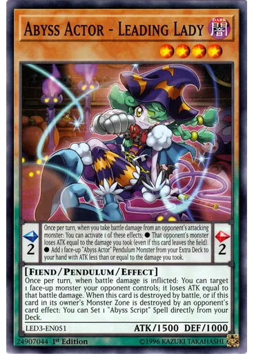 Abyss Actor - Leading Lady