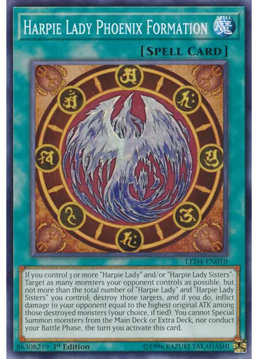 Harpie Lady Phoenix Formation