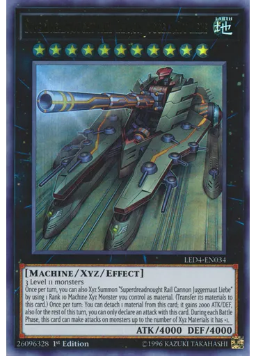 Superdreadnought Rail Cannon Juggernaut Liebe