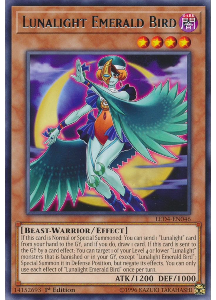 Lunalight Emerald Bird
