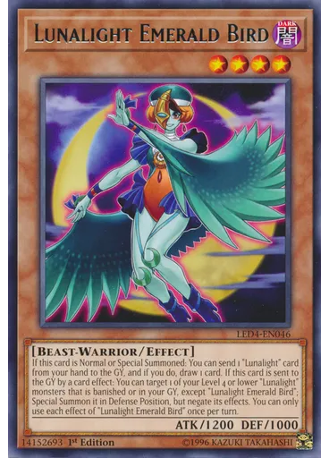 Lunalight Emerald Bird