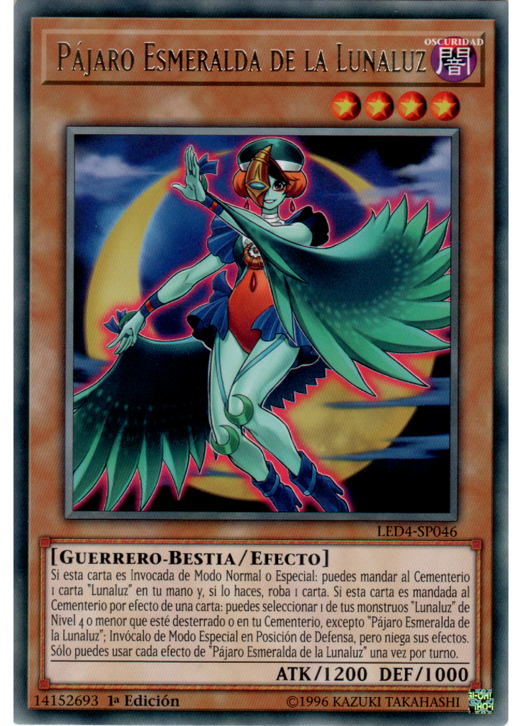 Pájaro Esmeralda de la Lunaluz