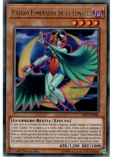 Pájaro Esmeralda de la Lunaluz