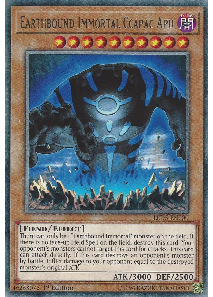 Earthbound Immortal Ccapac Apu