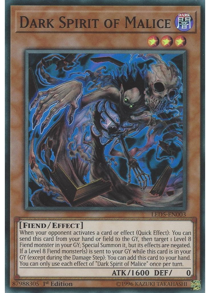 Dark Spirit of Malice