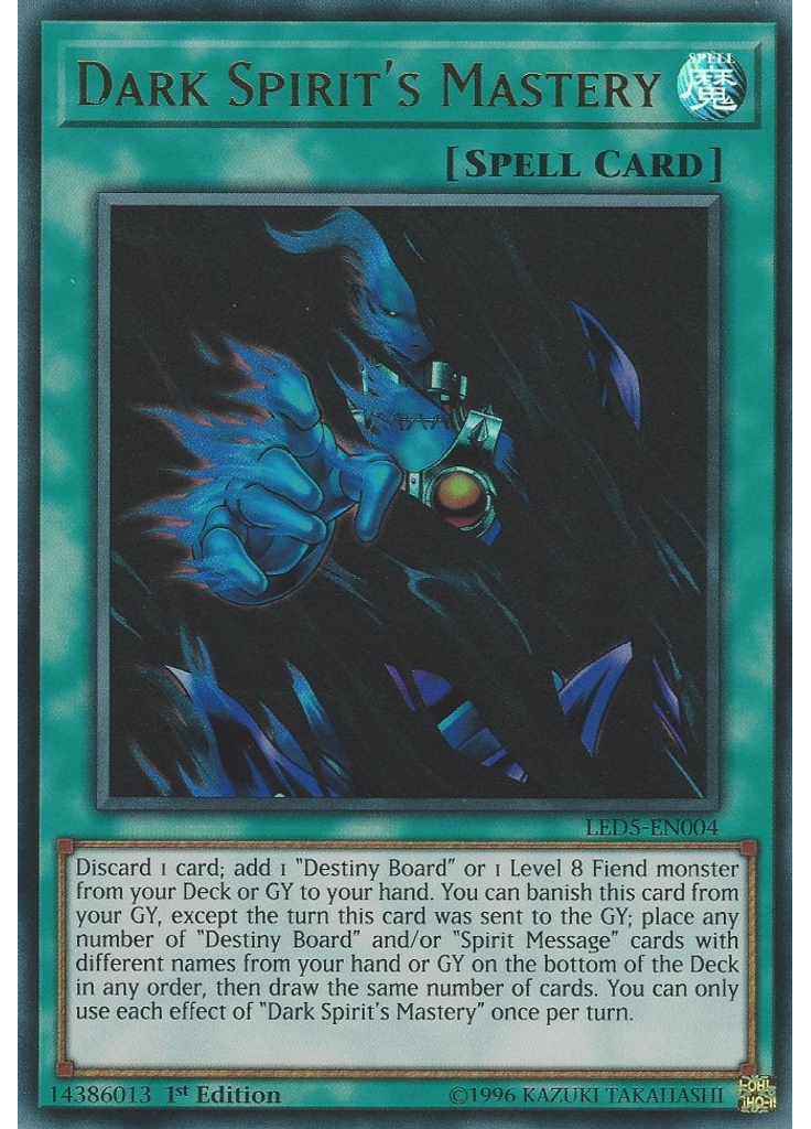 Dark Spirit's Mastery