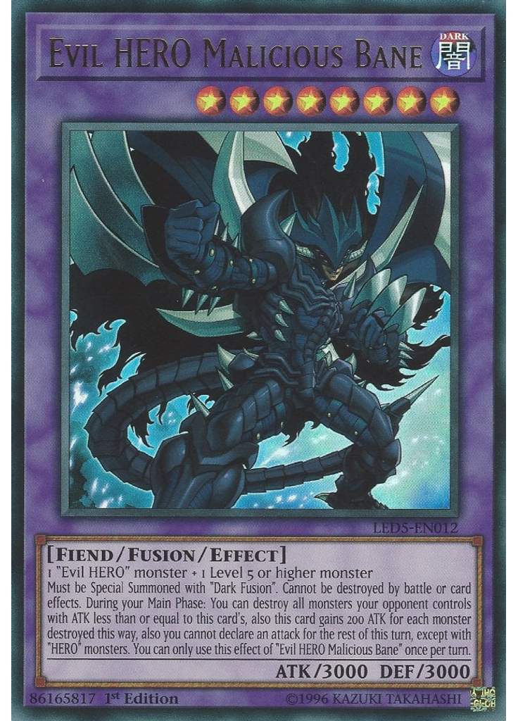 Evil HERO Malicious Bane