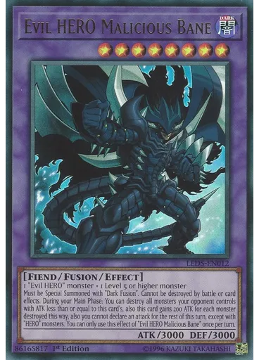 Evil HERO Malicious Bane