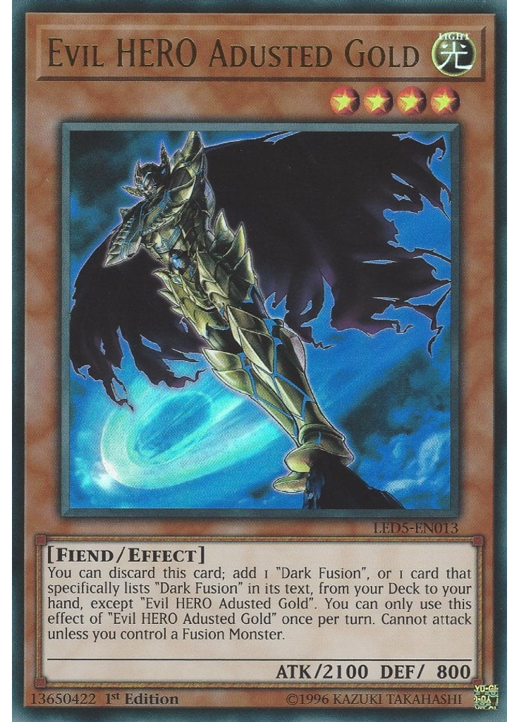 Evil HERO Adusted Gold