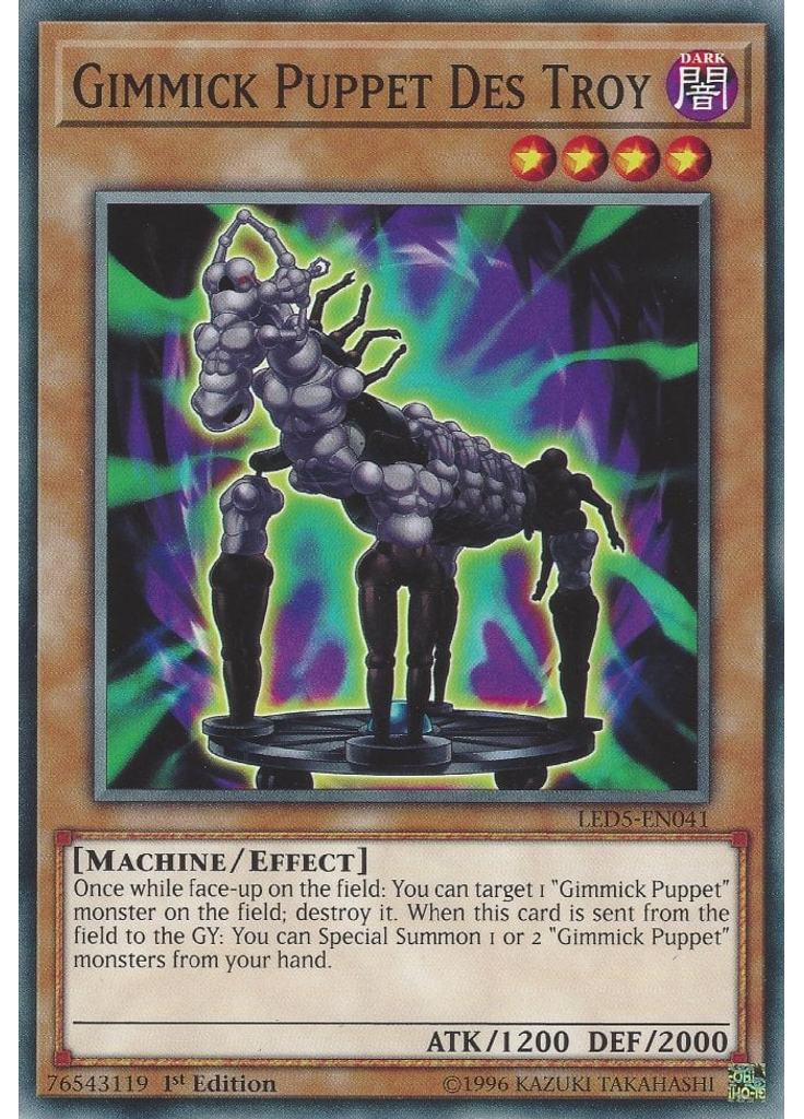 Gimmick Puppet Des Troy