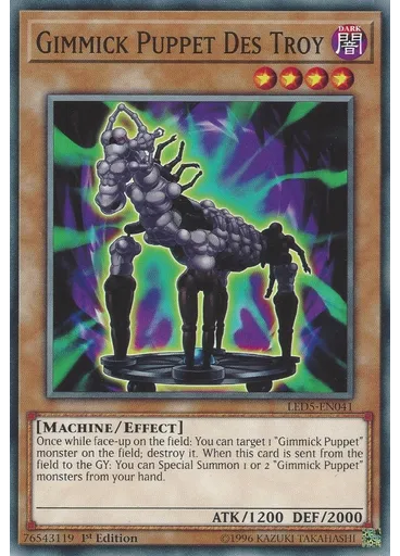 Gimmick Puppet Des Troy