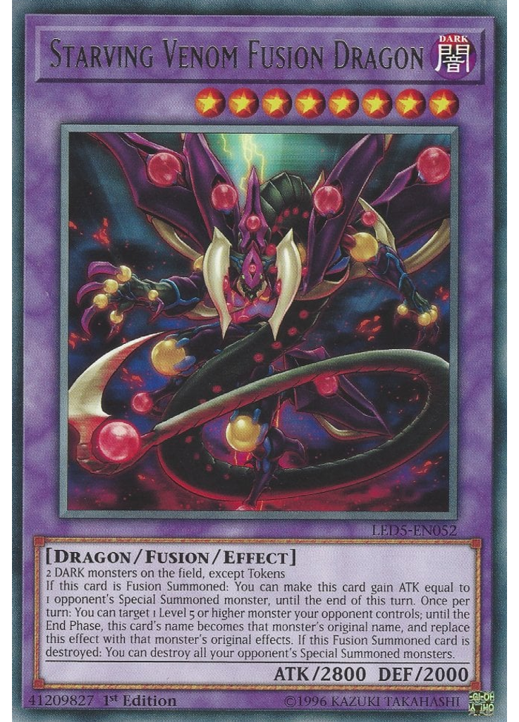 Starving Venom Fusion Dragon